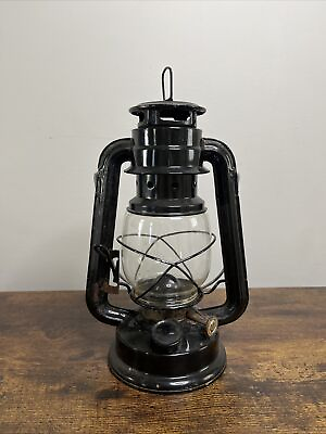 #ad Small Black Oil Lantern Camping Outdoors Made In China $9.99