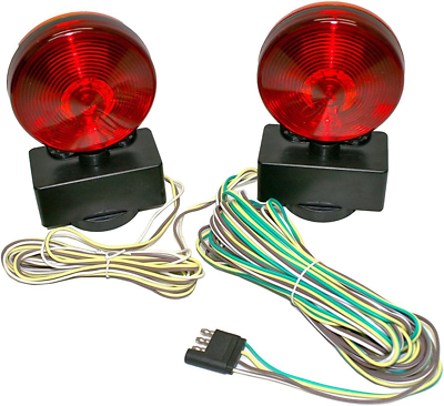 #ad 80778 Magnetic Towing Light Kit Dual Sided for RV Boat Trailer and More DOT A $31.40