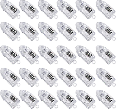 #ad 30Pcs White LED Mini Party Light for Paper Lantern Balloons Weddings and Festi $22.99