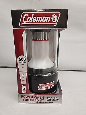 #ad Coleman 600 Lumens LED Lantern with Battery Guard New $12.71