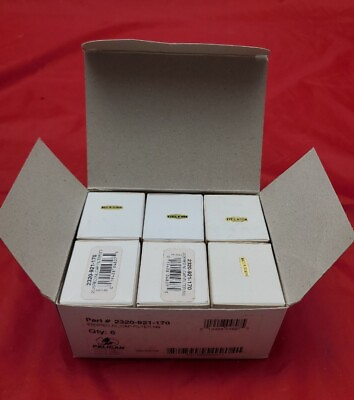 #ad Box Of 6 Pelican M6 2320 Flashlight Tactical Light Red Cap Filter 2320 921 170 $58.95