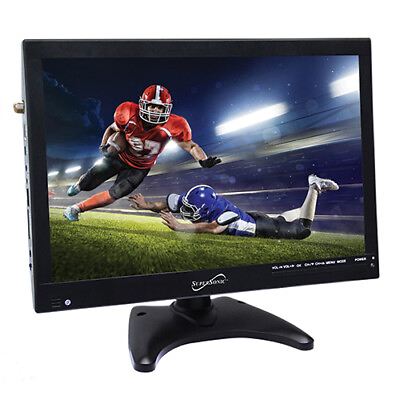 #ad SuperSonic 14quot; Portable LED TV W USB SD HDMI AC DC Rechargeable Battery $119.99