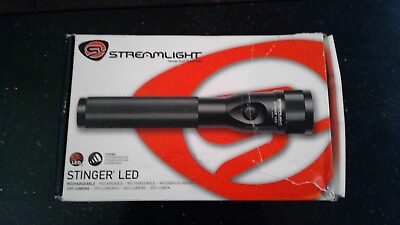 #ad STREAMLIGHT Stinger LED Rechargeable Flashlight Black $150.00