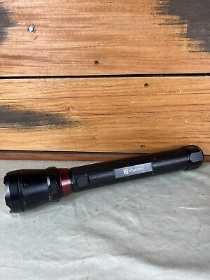 #ad #ad Utilitech Black Battery Powered Handheld Advanced LED Flashlight For Parts $12.99
