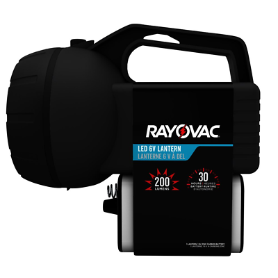 #ad Rayovac Brite Essentials 4 LED Floating Lantern 6V Battery Included 200 Lumen $15.37