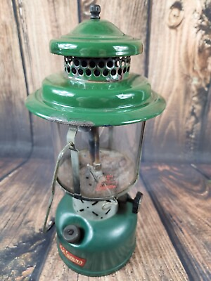 #ad #ad Coleman Double Mantle Pyrex Globe 1954 Lantern GUC $27.98