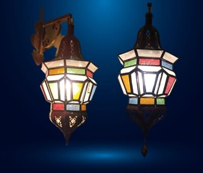 #ad #ad Moroccan Lanterns Boho Candle Holder Moroccan Candle Lanterns vintage Lantern $80.00