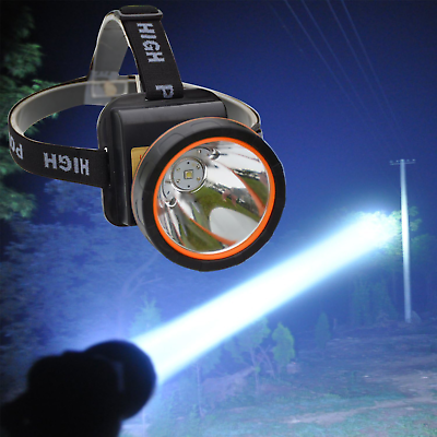 #ad OLIDEAR LED Headlamp Torch Outdoor Rechargeable Bright Flashlight Headlight for $48.37