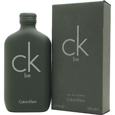 #ad CK BE by Calvin Klein Perfume Cologne 6.7 6.8 oz Unisex 200ml New in Box $27.98