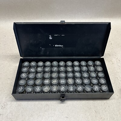 #ad NEW LOT OF 55 MONARCH OIL BURNER NOZZLES WITH CASE $140.00