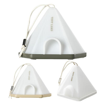 #ad Camping Night Lamp Tent Shaped Led Lantern Hangings Lamp Urgency Light $19.09