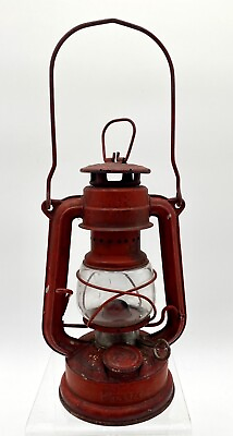 #ad Vintage Feuerhand West German Kerosene Lantern No. 175 Super Baby Great Patina $74.99