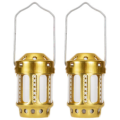 #ad 2PCS Camping Candle Lightweight Candle Lantern Holders N3V1 $15.20