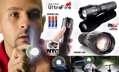 #ad 10000LM CREE XM L T6 LED Zoomable Flashlight 18650 AAA 5 Mode TRTorch Lamp Light $11.99