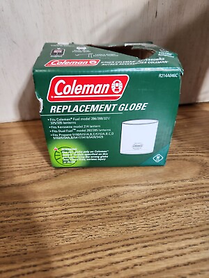 #ad New Coleman Replacement Glass Globe Kerosene Lantern R214A046C $14.90