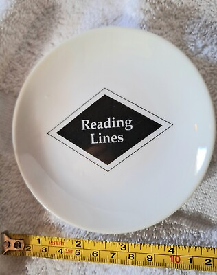 #ad Reading Railroad Ceramic 4quot;plate $10.00