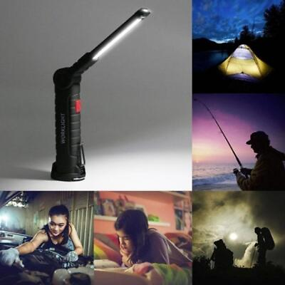 #ad USB COB LED Magnetic Work Light Car Garage Mechanic Home Rechargeable Torch $8.54