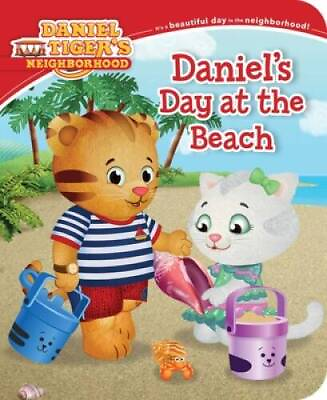 #ad #ad Daniel#x27;s Day at the Beach Daniel Tiger#x27;s Neighborhood Board book GOOD $3.54