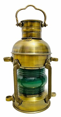 #ad Vintage Antique Brass Oil Lanterns Oil Burner Boat Lamps For Home Decor amp; Gift $167.84