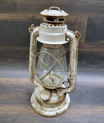 #ad Antique Super Deluxe Hurricane Lantern Collectible Kerosene Oil Vintage Lantern. $61.75