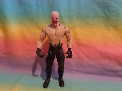 #ad WWE 2004 Unknown Wrestling Action Figure Bloody Face As Is $7.43