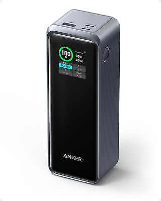 #ad Anker Prime Power Bank 27650mAh 3 Port 250W Portable Charger 99.54Wh w Smart App $179.99