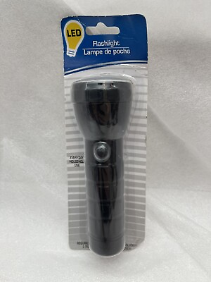 #ad NEW Black 5.25quot; Led Flashlight For Everyday Household Use $11.99