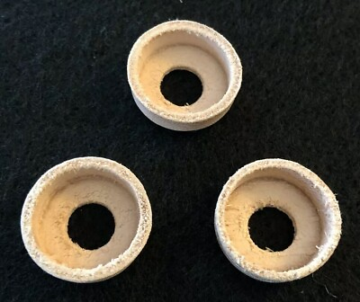 #ad Three 3 Handmade Leather Pump Cups Fits Coleman part 216 5091 Replacement $10.00