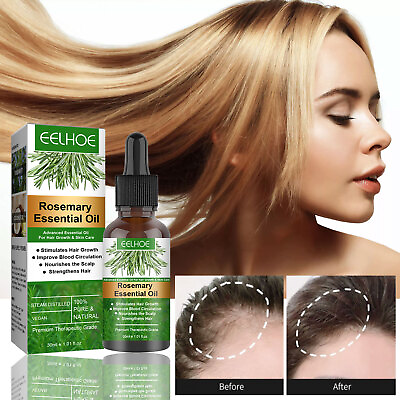 #ad Rosemary Essential Oil for Hair Growth 100% Pure Natural Therapeutic Grade Safe $7.25