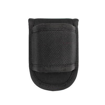 #ad Portable Flashlight Belt Holster D Shape Open Design Nylon Flashlight Holder $11.05