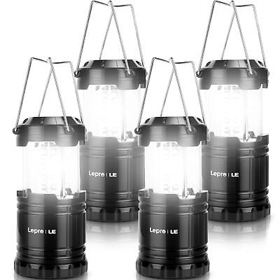 #ad #ad Lepro LED Camping Lanterns Battery Powered Collapsible IPX4 Water Resistant... $43.61