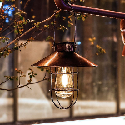 #ad #ad Solar Lantern Outdoor Hanging Waterproof Vintage Metal Solar Lantern Light With $33.25