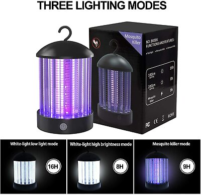 #ad Sale Mosquito Killer Lantern amp; Fly Zapper amp; LED Lamp Together Protect Family $42.36