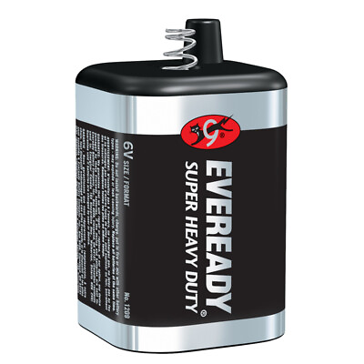 #ad Energizer Eveready 6 Volt Zinc Carbon Lantern Battery 1 pk Bulk $14.99