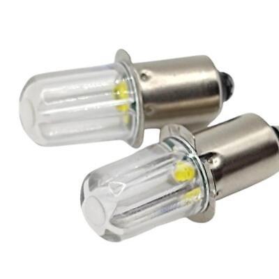 #ad 2pcs New LED Lamp 3v Flashlight Replacement Bulb Torches Work Light Replacement $8.99
