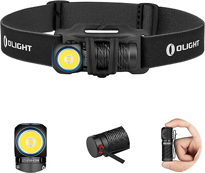 #ad OLIGHT Perun 2 Mini Headlamp 1100Lumen LED Rechargeable Head Flashlight Headband $64.95