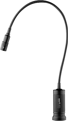 #ad NT 7647 20 Inch Gooseneck Flashlight Cree LED with Magnetic Base Flexible LED L $34.52