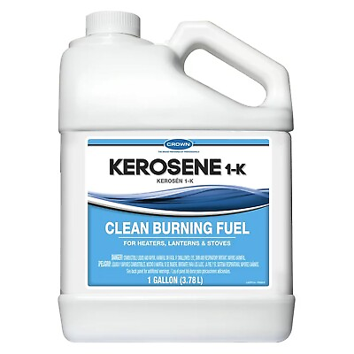#ad Crown K 1 Grade Kerosene 1 Gallon Clean Burning Fuel $29.98