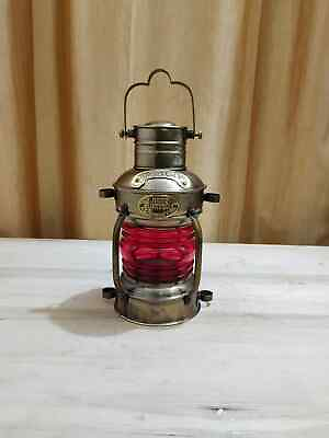 #ad Brass Lantern Oil Lamp For Lobby Decor Antique Kerosene Lantern Garden Lightning $120.00