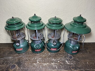 #ad Coleman Lantern Vintage 220f 220e 228e Green Parts Lot 1960 1961 1964 1971 #1 $159.99