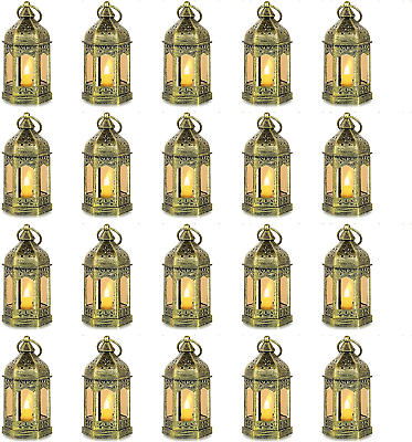 #ad #ad Mini Lanterns Decorative for Wedding Centerpiece: 20 Pcs Hanging Small Gold Lan $67.99
