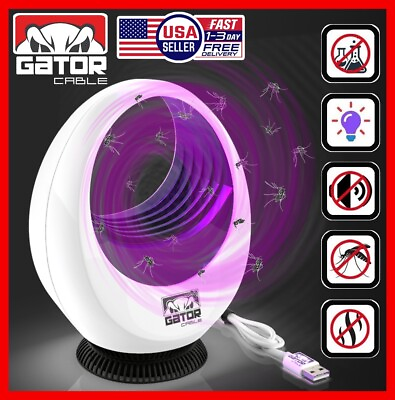 #ad Electric Fly Bug Zapper Mosquito Insect Killer LED Light Trap Pest Control Lamp $8.99