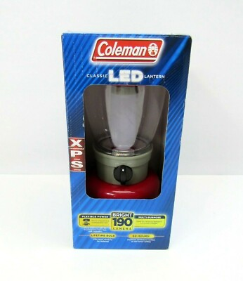 #ad Coleman 4D XPS Classic Personal Size LED Lantern w Lifetime Bulb 190 Lumens $19.95
