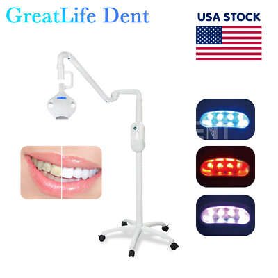 #ad USA 40W8LED Dental Teeth Whitening Machine Cold Light Bleaching Accelerator Lamp $245.99