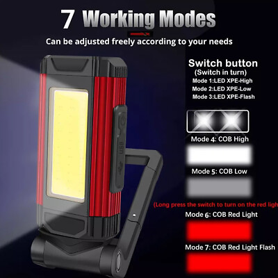 #ad LED Multi function Magnetism Camping Lights Outdoor Hiking Lantern Flashlight $16.43