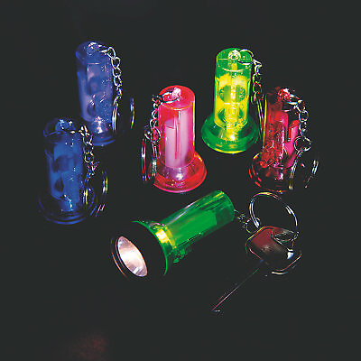 #ad Large Beam Flashlight Keychains Apparel Accessories 12 Pieces $13.78
