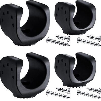 #ad 4 Pieces Flashlight Mounting Brackets with Screws Versatile Clip Mount for LE... $14.62