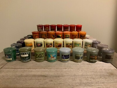 #ad Yankee Candle 1.75 oz Small Sampler Votive Scented Mini Candle U Choose Pick Any $2.99