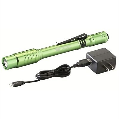 #ad Streamlight 66145 Stylus Pro USB Flashlight w 120V AC Lime $62.45
