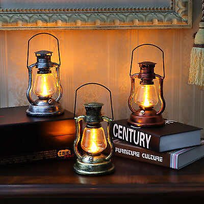 #ad Kerosene Lamp High Brightness Rechargeable LED Camping Lantern Night Light ss $13.27